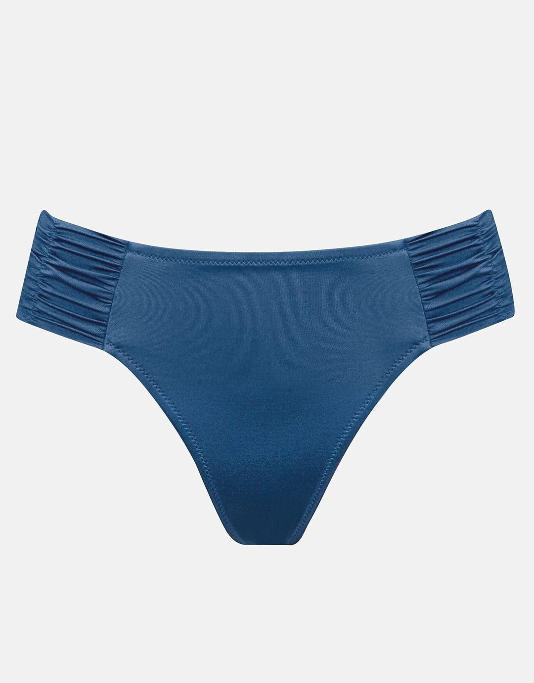 Viva Energy Ruched Side Bikini Pant - Denim Dose Swim Womens - one-pieces cheap