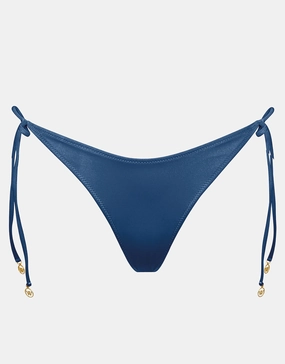 Viva Energy Tie Side Bikini Pant - Denim Dose Watercult - Watercult swimsuits sale