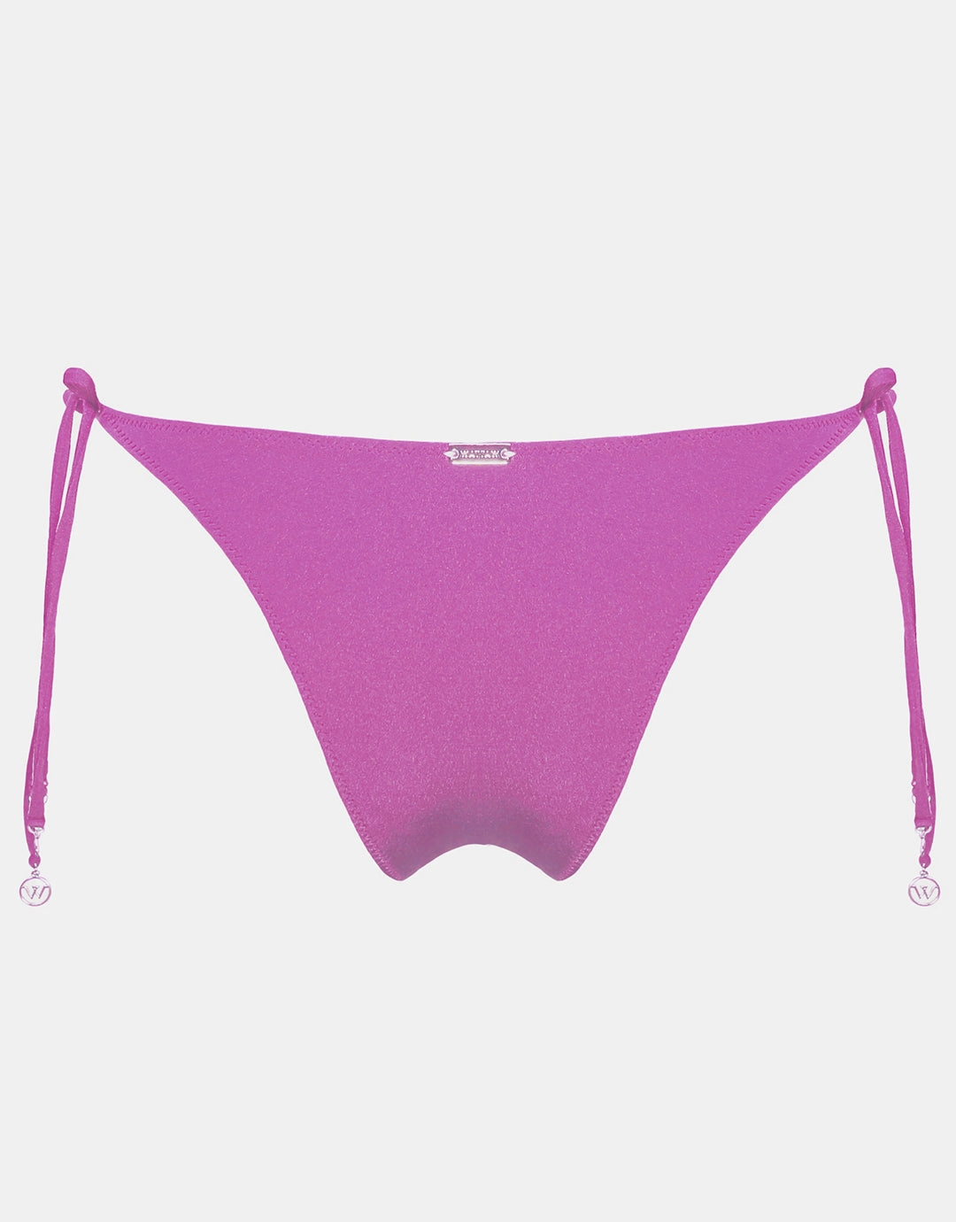Viva Energy Tie Side Bikini Pant - Pink Flash