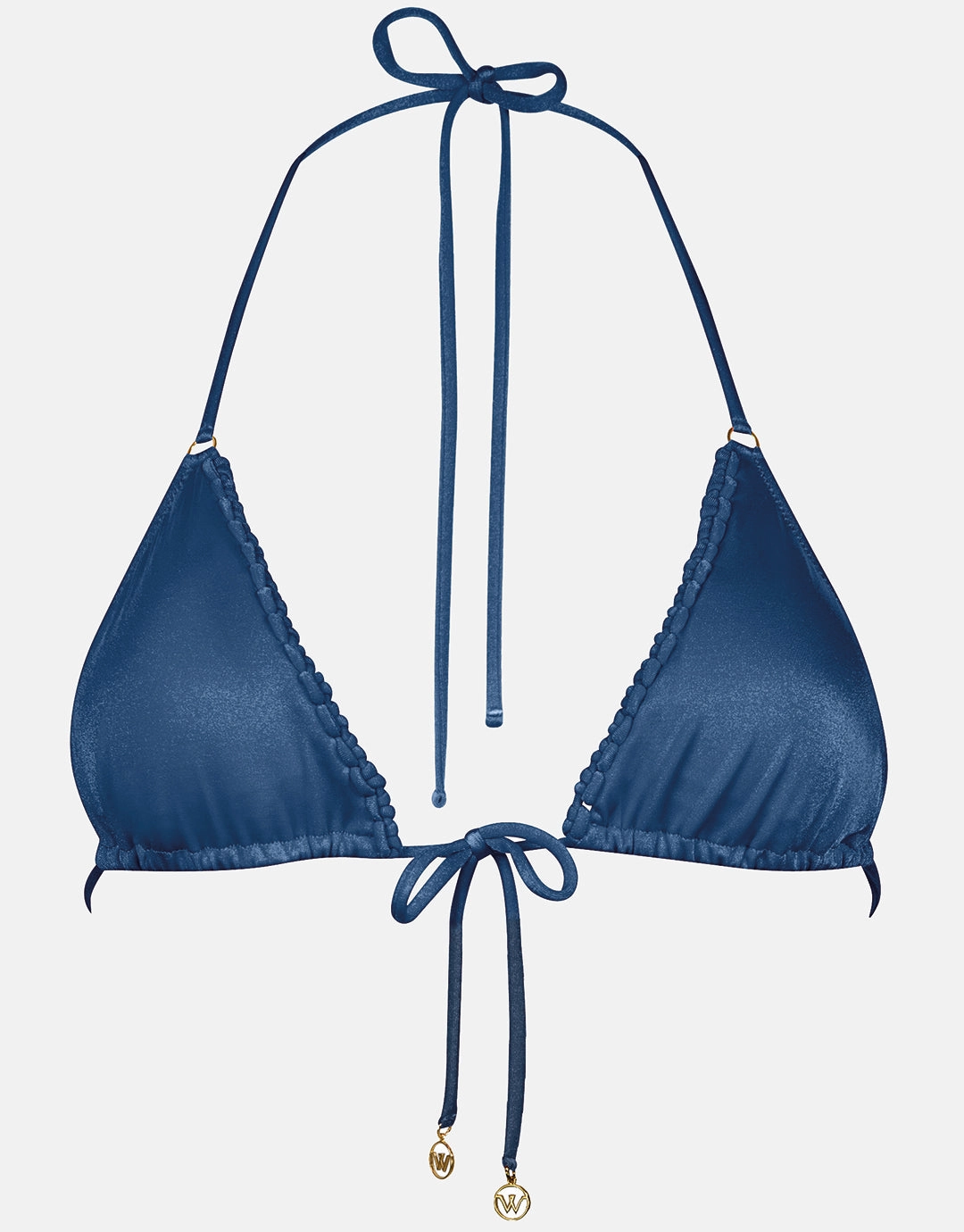 Viva Energy Triangle Bikini Top - Denim Dose Swim Womens - one-pieces cheap