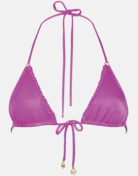 Viva Energy Triangle Bikini Top - Pink Flash Watercult - Watercult swimsuits sale