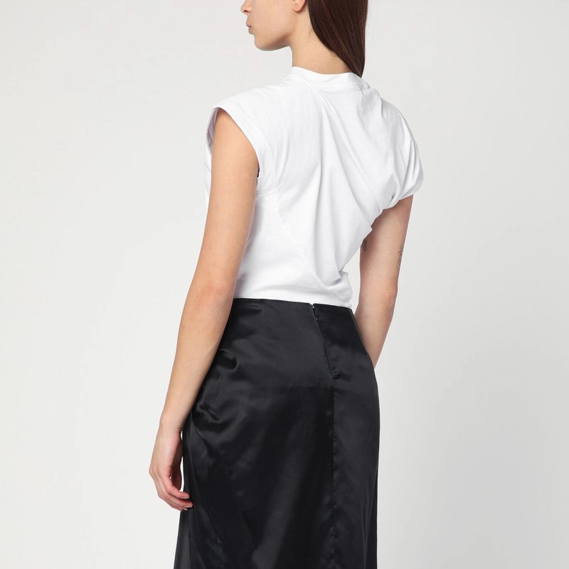 Vivienne Westwood Women's Asymmetric T-Shirt With Orb Logo