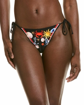 WeWoreWhat Tie Bikini Bottom Swim Womens - shirred swimwear