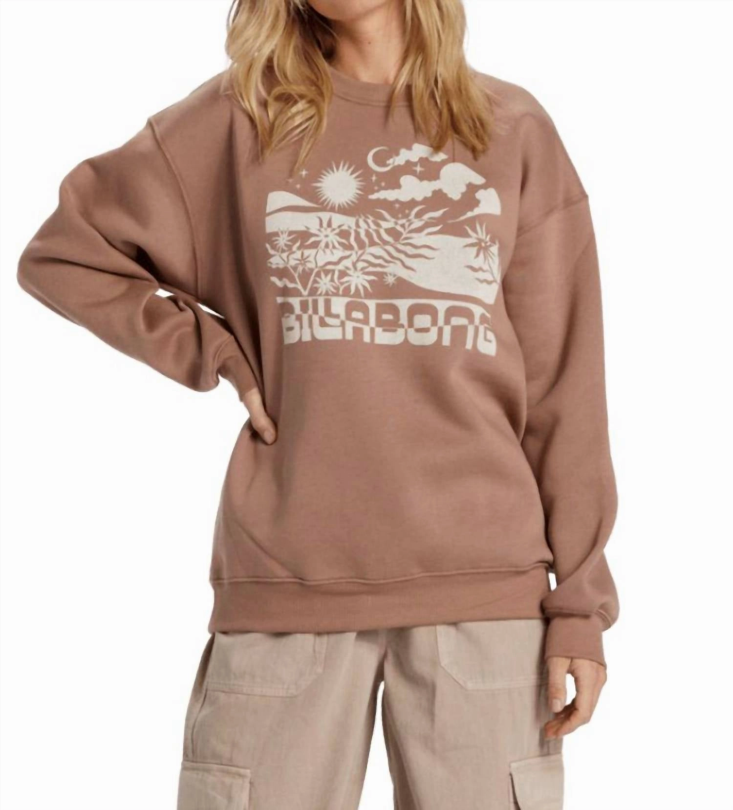 White Space Sweatshirt In Sweet Earth