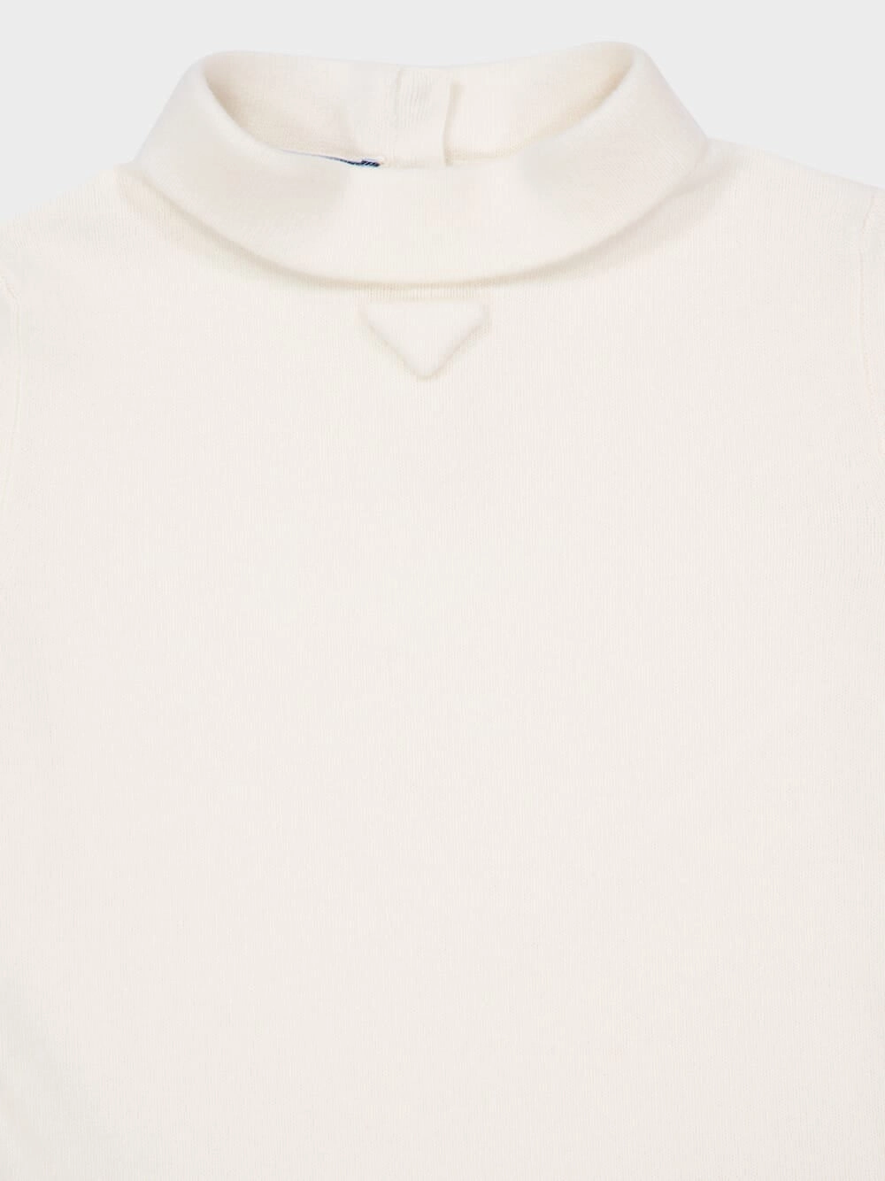 White Wool Mini Dress