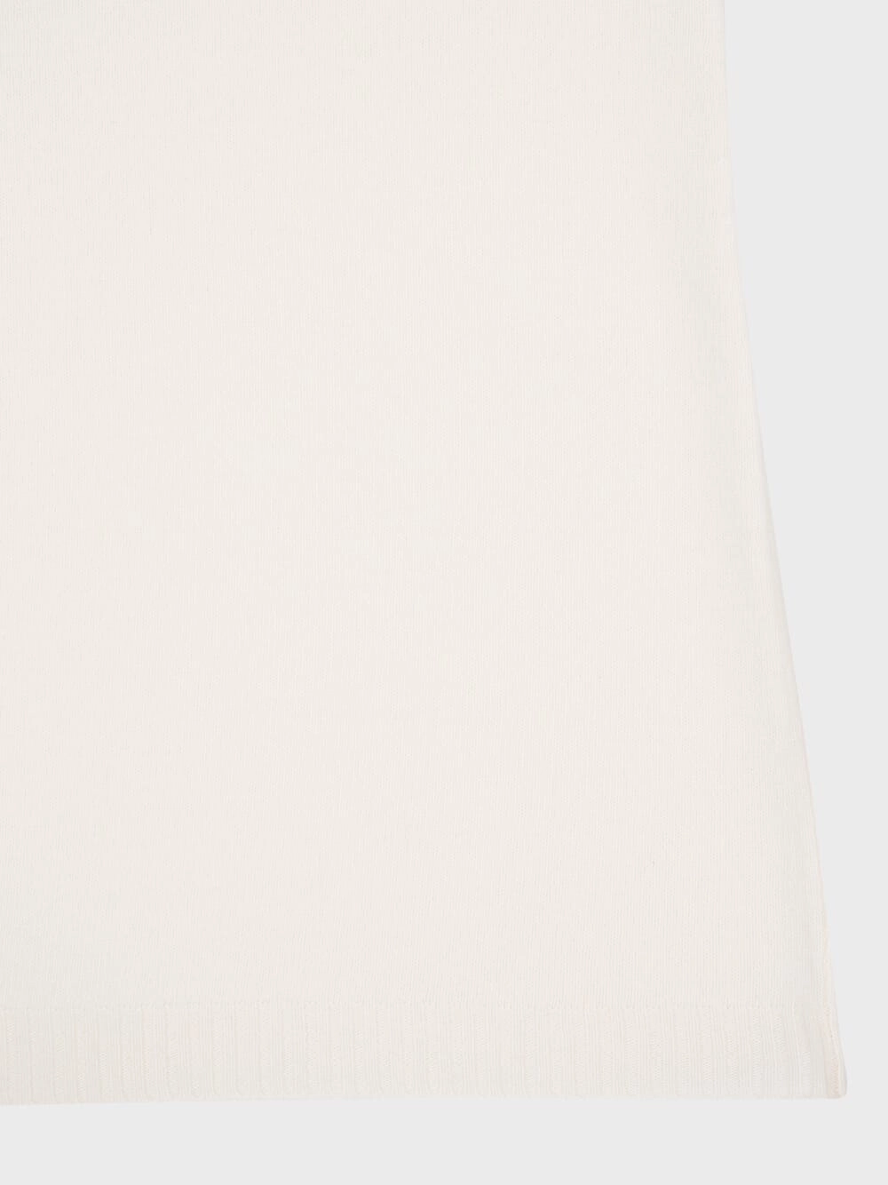 White Wool Mini Dress