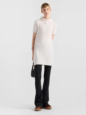 White Wool Mini Dress cocktail dresses cheap