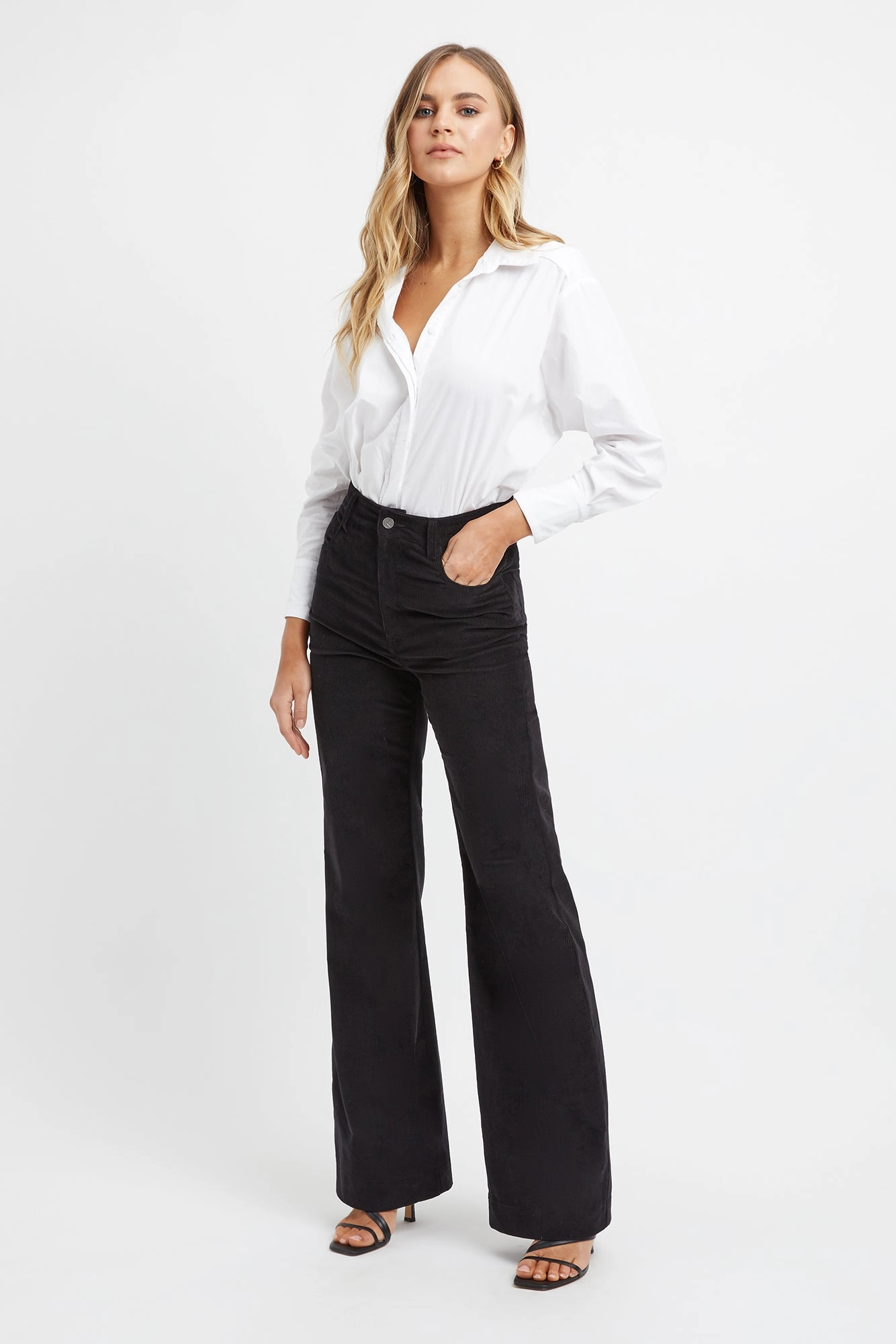 Wide Leg Cord Pant womens leggings best offer