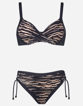 Wild Adventures Underwired Bikini Set - Tiger Swim Womens - one-pieces cheap