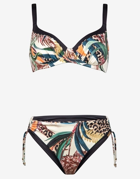 Wild Swing Underwired Bikini Set - Botanical Leo Swim Womens - one-pieces cheap