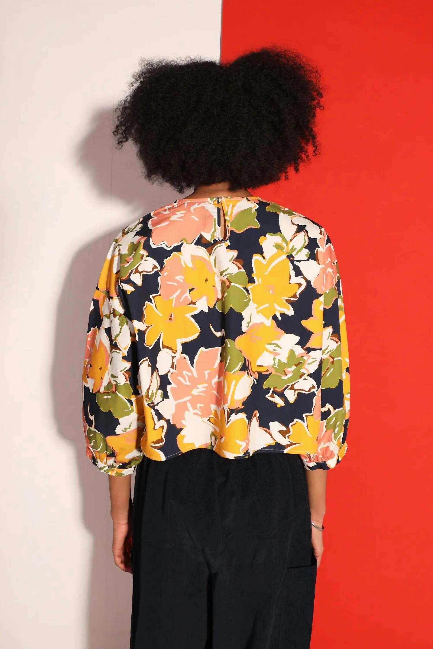 Women's Allo Top In Autumn Lyon Floral