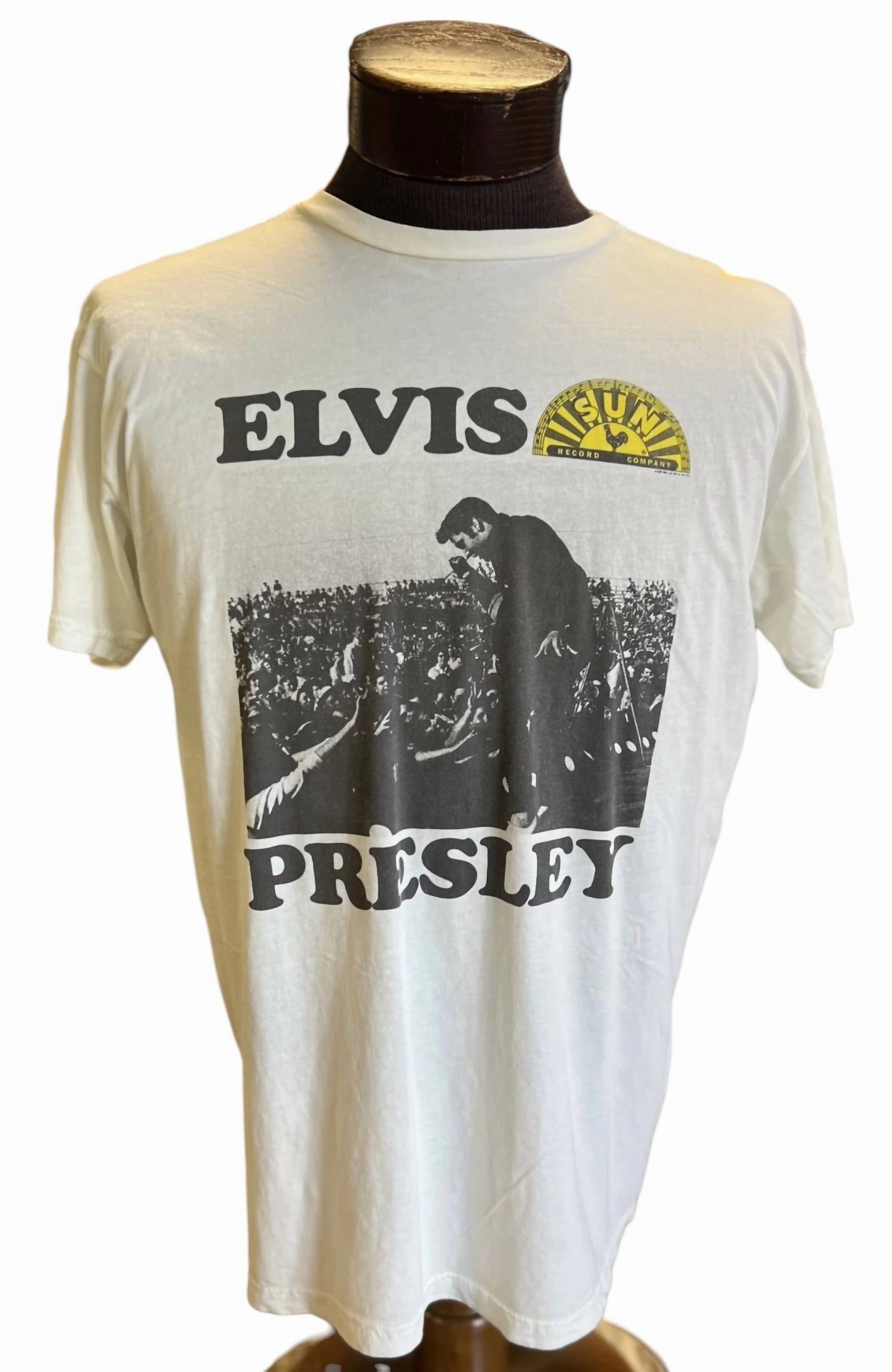 Women's Elvis Sun Records Tee In White