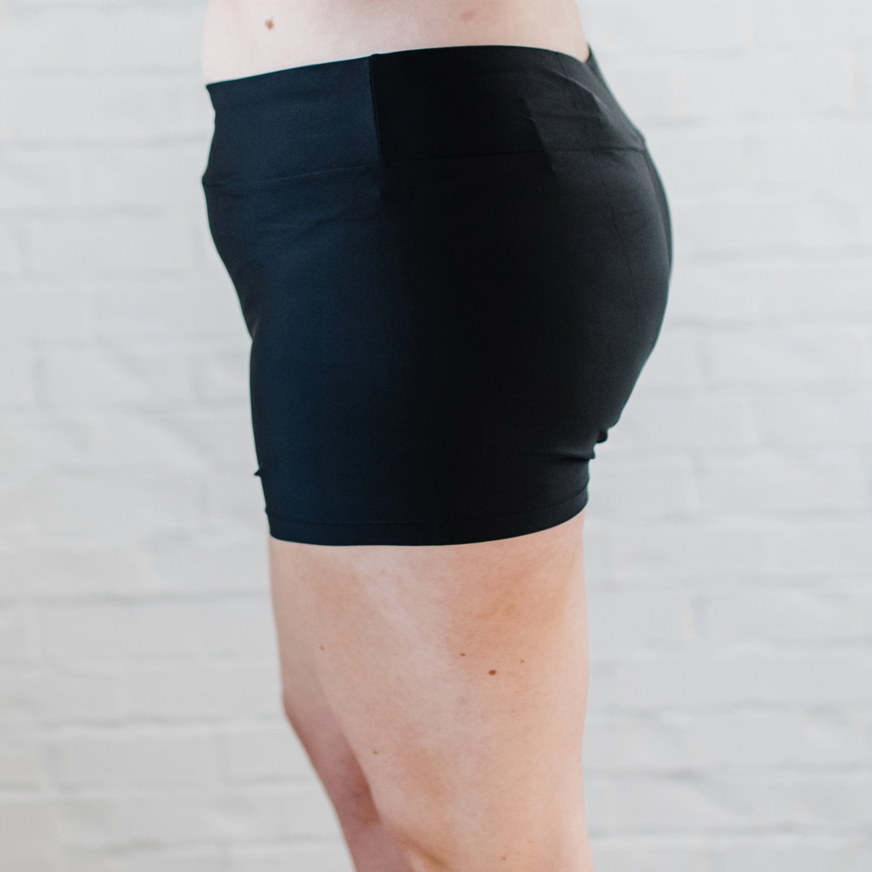 Women's High Waisted Swim Shorts