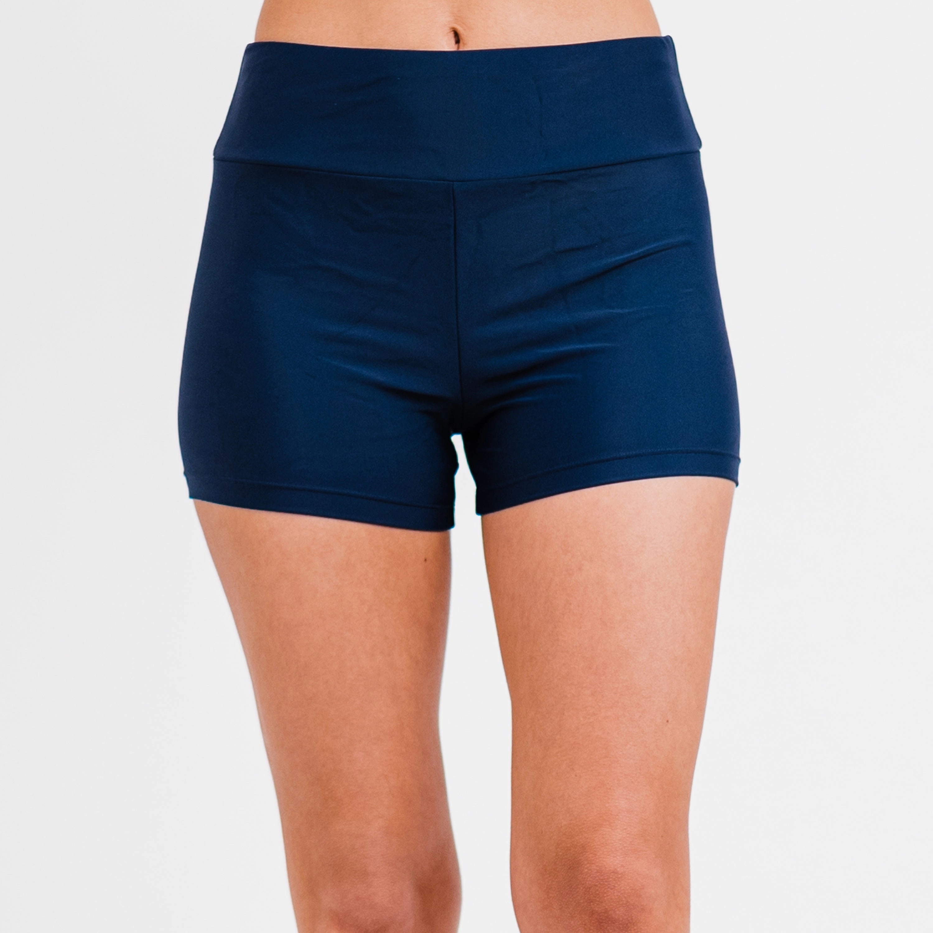 Women's High Waisted Swim Shorts