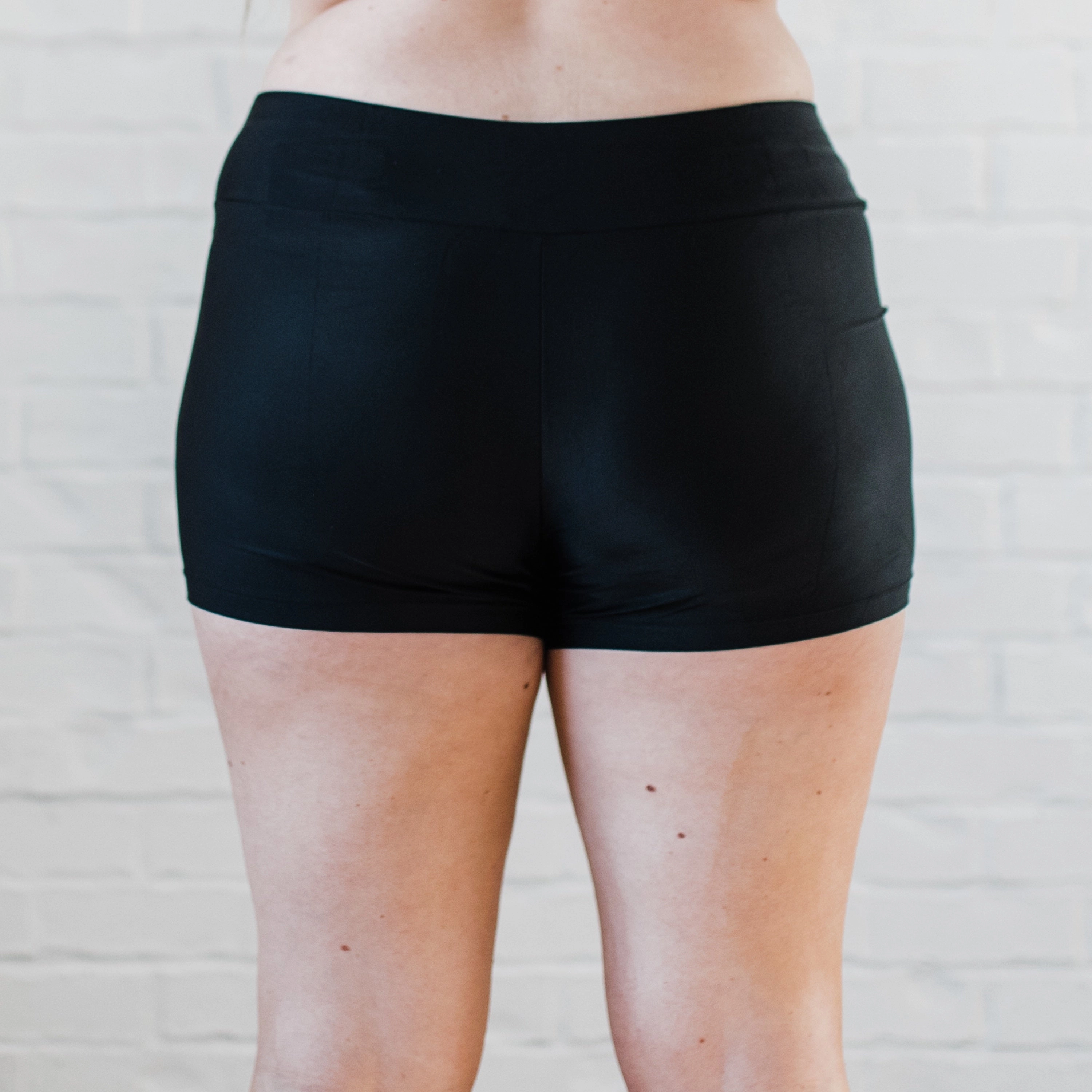 Women's High Waisted Swim Shorts