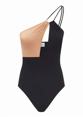 Women's Rizo Onepiece Swimsuit In Macaroon/blk Swim Womens - cheeky bikinis sale