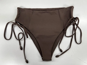 Women's So Solid Irene Bikini Bottom In Taupe Swim Womens - sling swimsuits