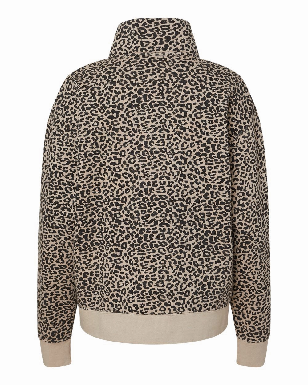 Women's Sueded Fleece Quarter-Zip Sweatshirt