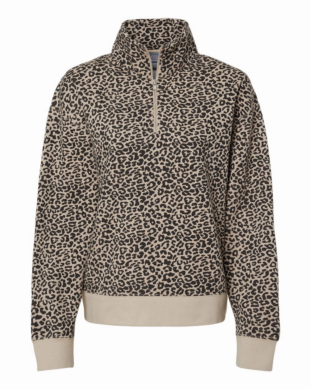 Women's Sueded Fleece Quarter-Zip Sweatshirt