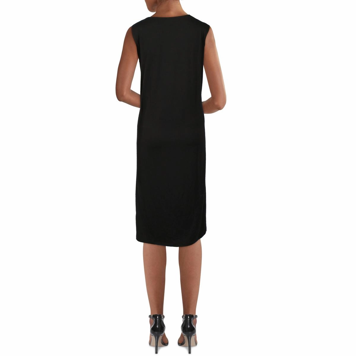 Womens Casual Knee Shift Dress