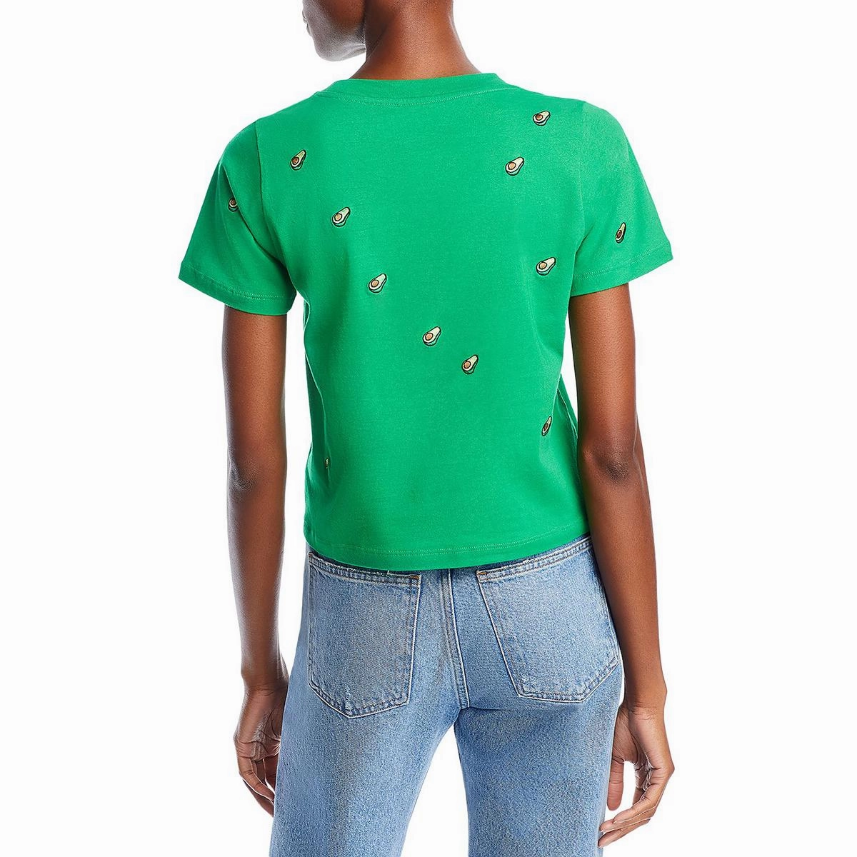 Womens Crop Cotton T-Shirt