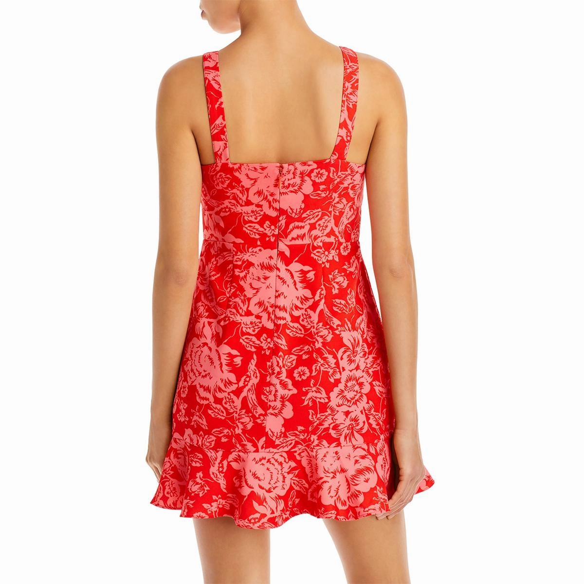 Womens Cut Out Above Knee Mini Dress