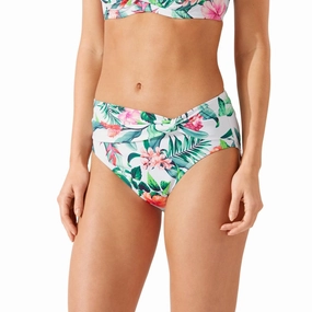 Womens Floral Print Twist Swim Bottom Separates Swim Womens - cut-out swimsuits