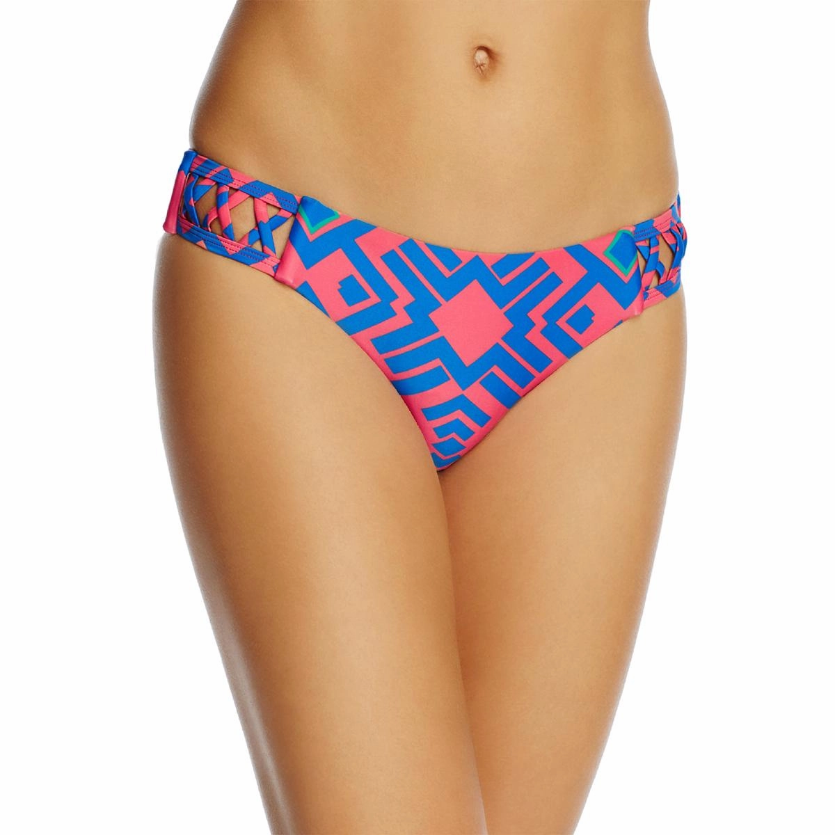 Womens Geometric Lattice Swim Bottom Separates Swim Womens - cut-out swimsuits
