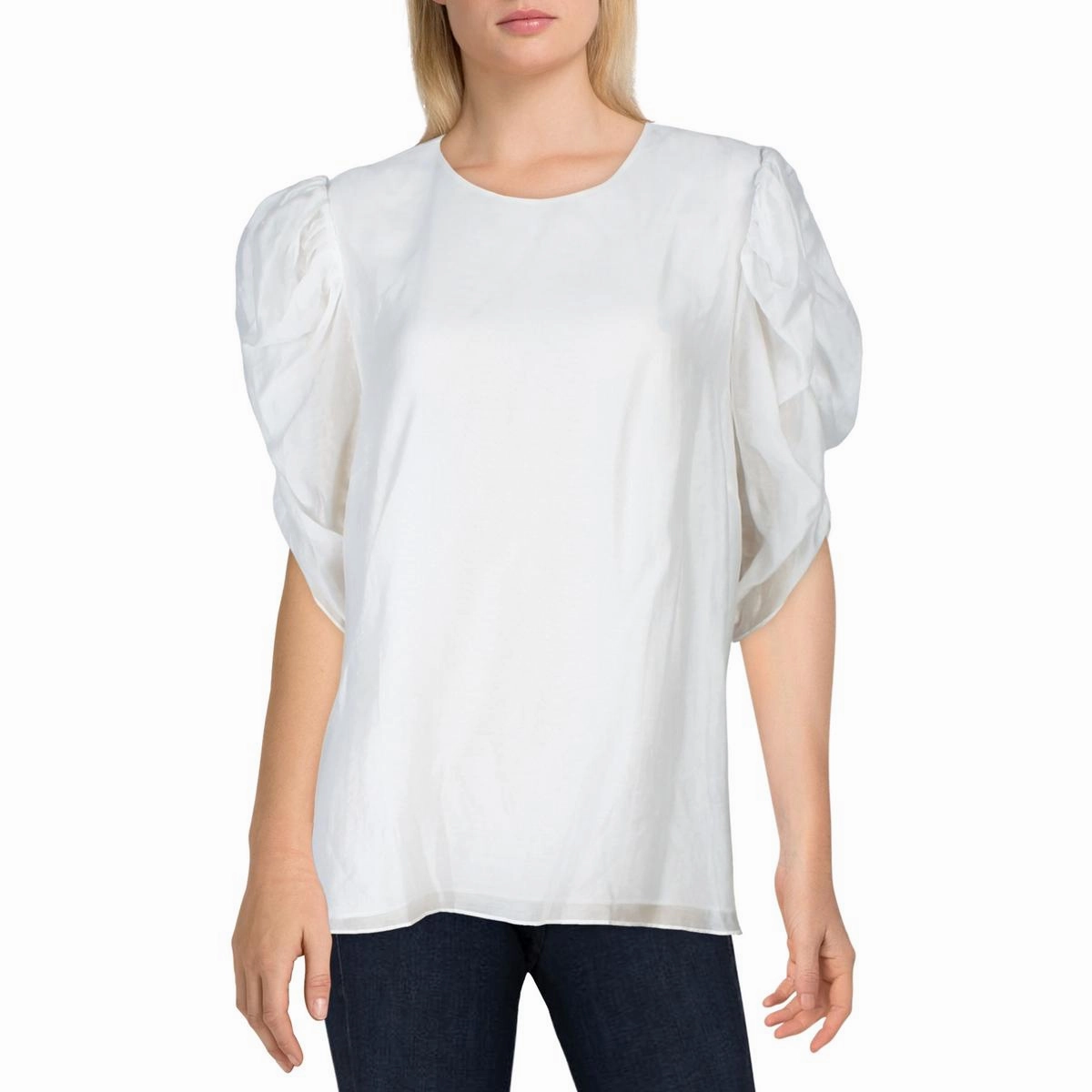 Womens Knit Lyocell Blouse