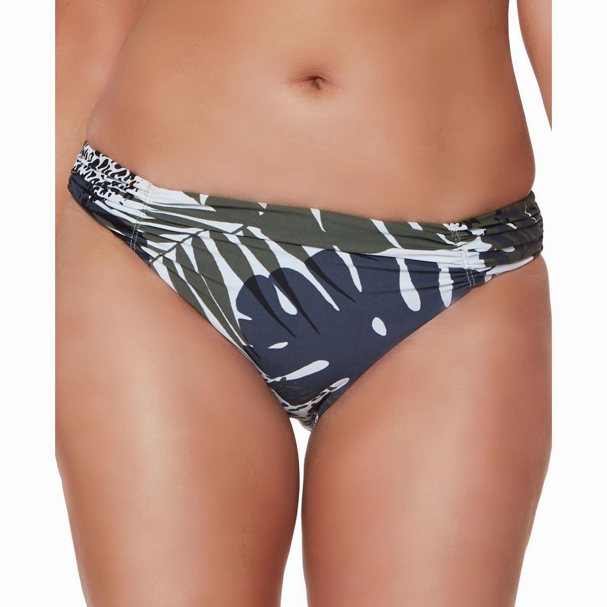 Womens Printed Lined Swim Bottom Separates