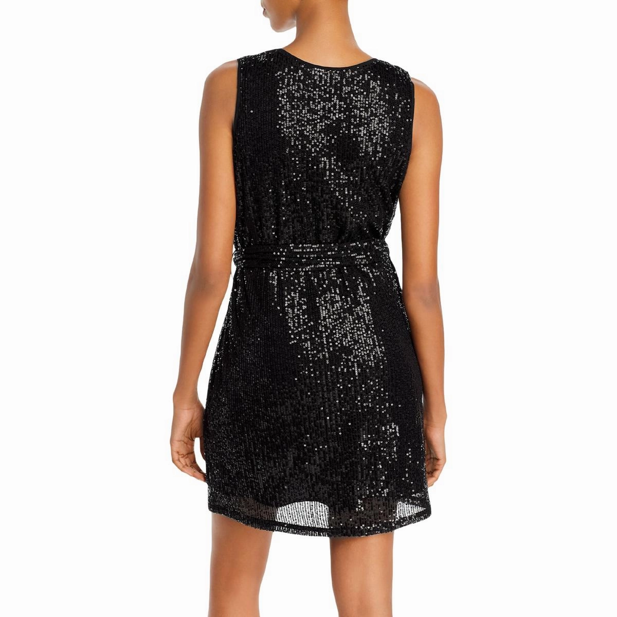 Womens Sleeveless Mini Cocktail Dress