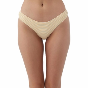 Womens Striped Cheeky Swim Bottom Separates Swim Womens - cut-out swimsuits