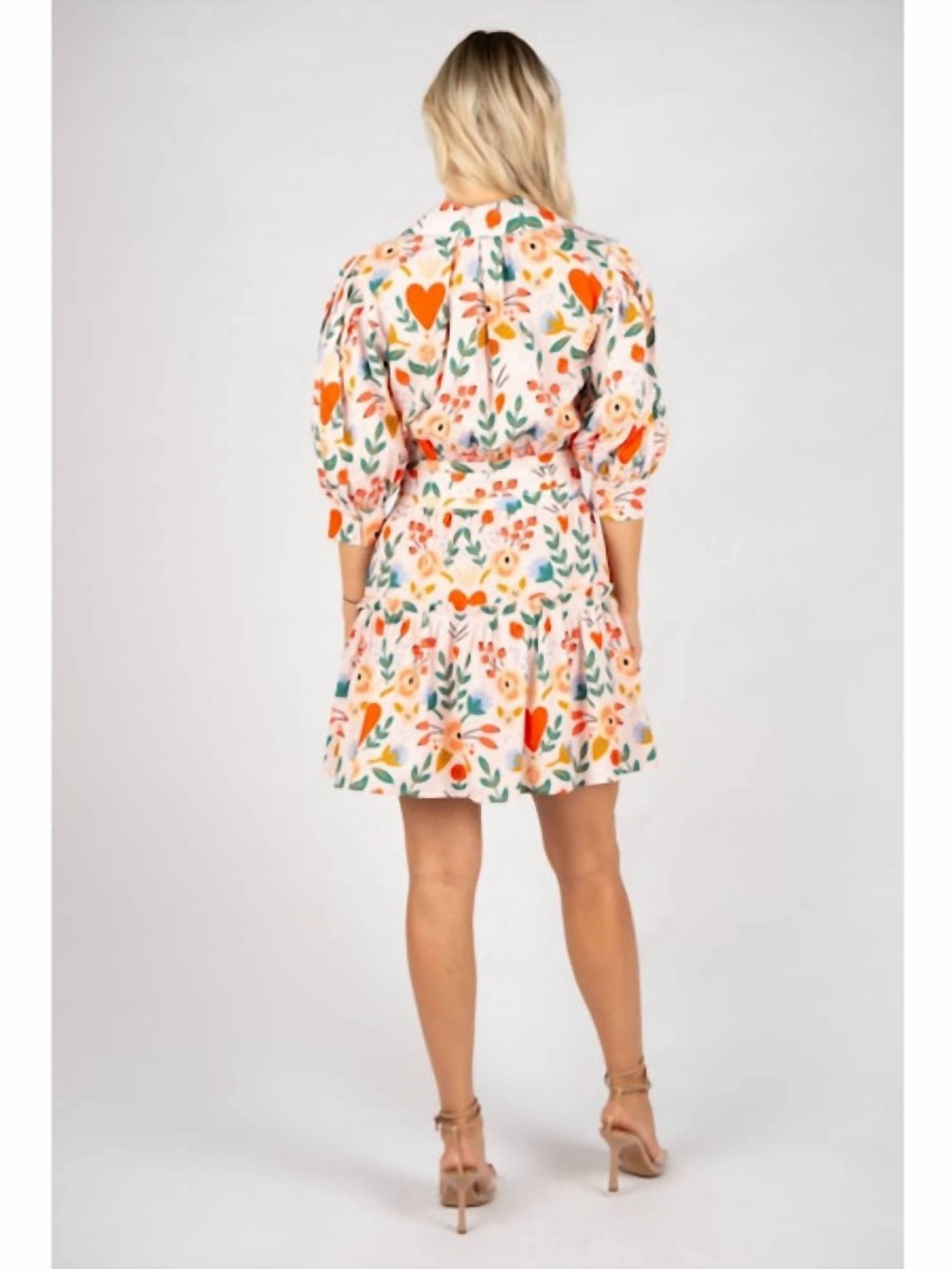 Yara Dress In Romantic Flowers
