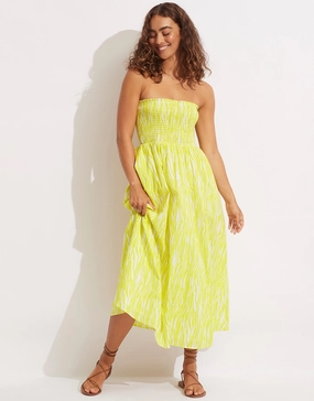 Zahara Dress Skirt - Celery Seafolly - Seafolly bikinis sale