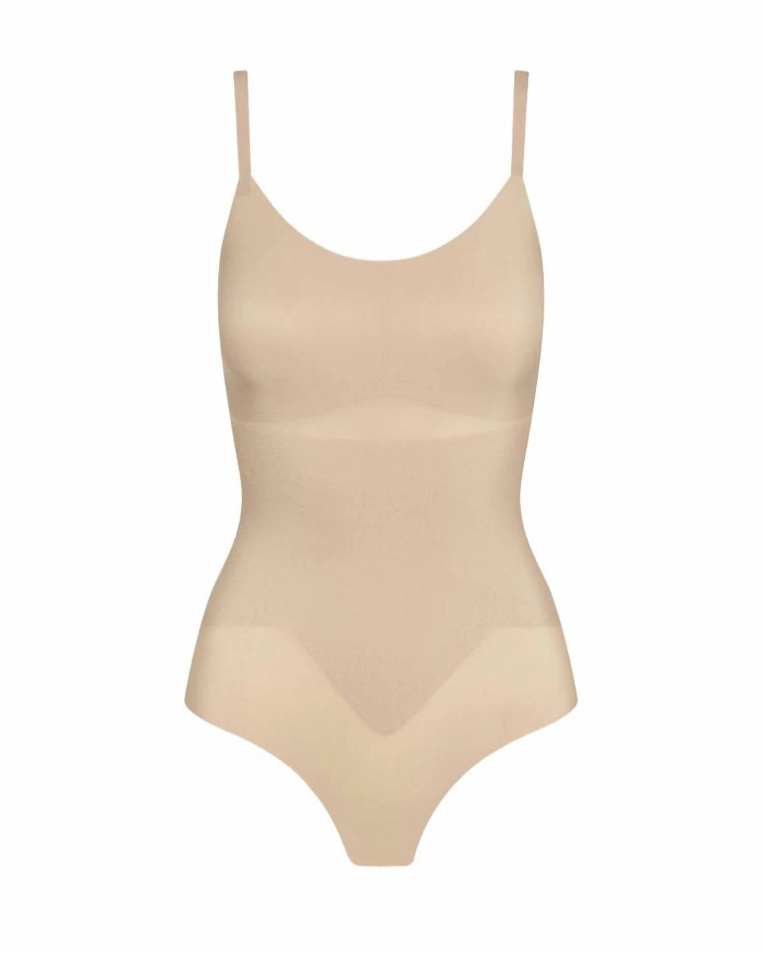 Zone Smoothing Bodysuit In Nude